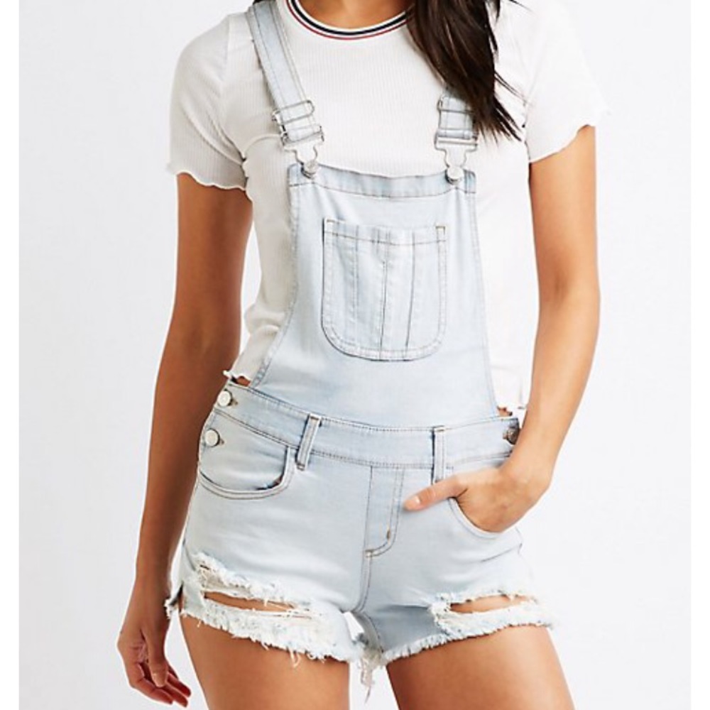 Overall Shorts ✨